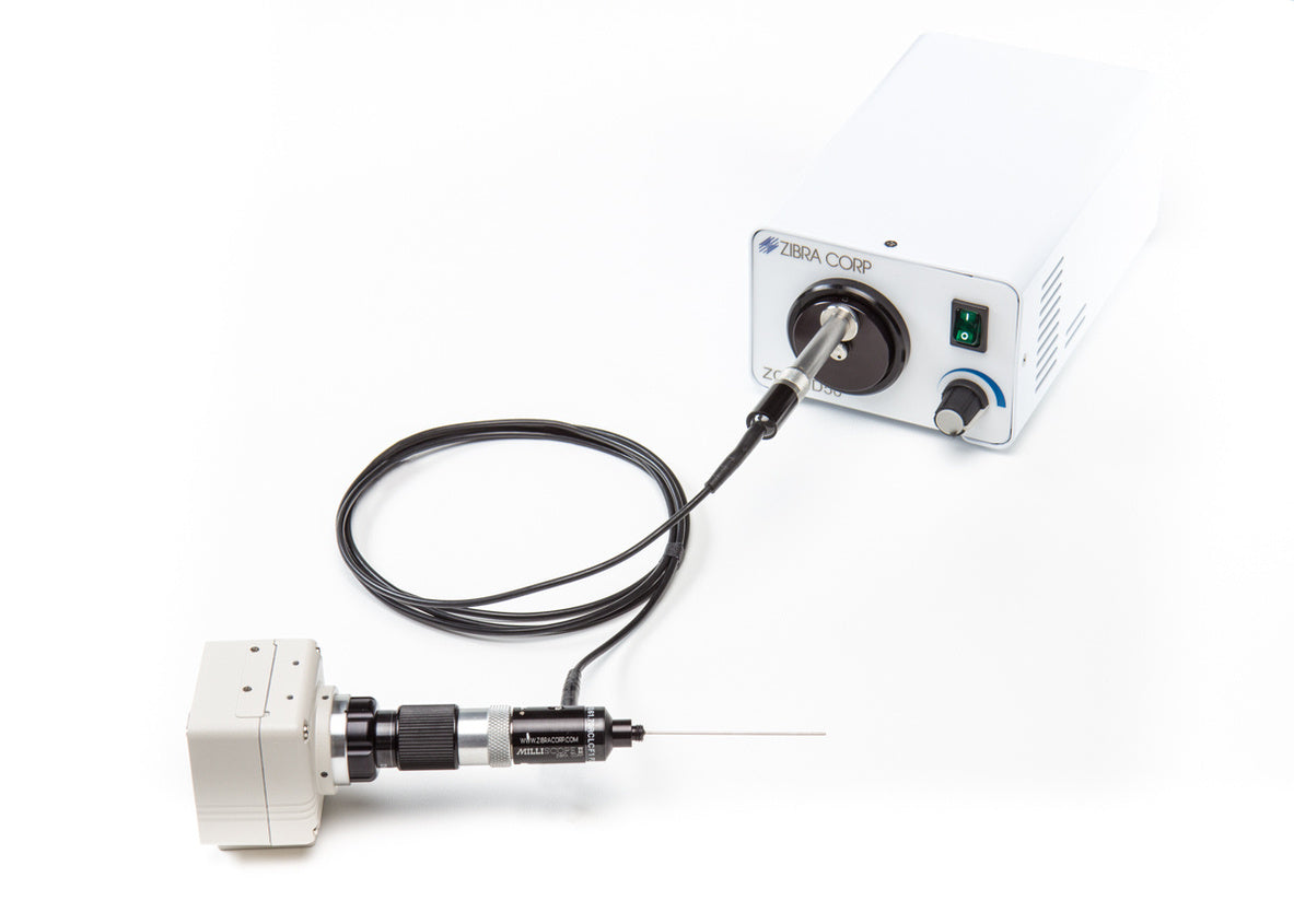 Super thin Milliscope II flexible semi rigid fiber optic borescope