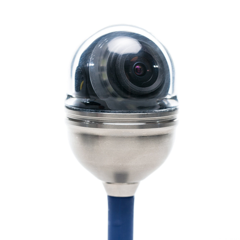 Vis 350 pan and tilt camera head view of rotating lens system