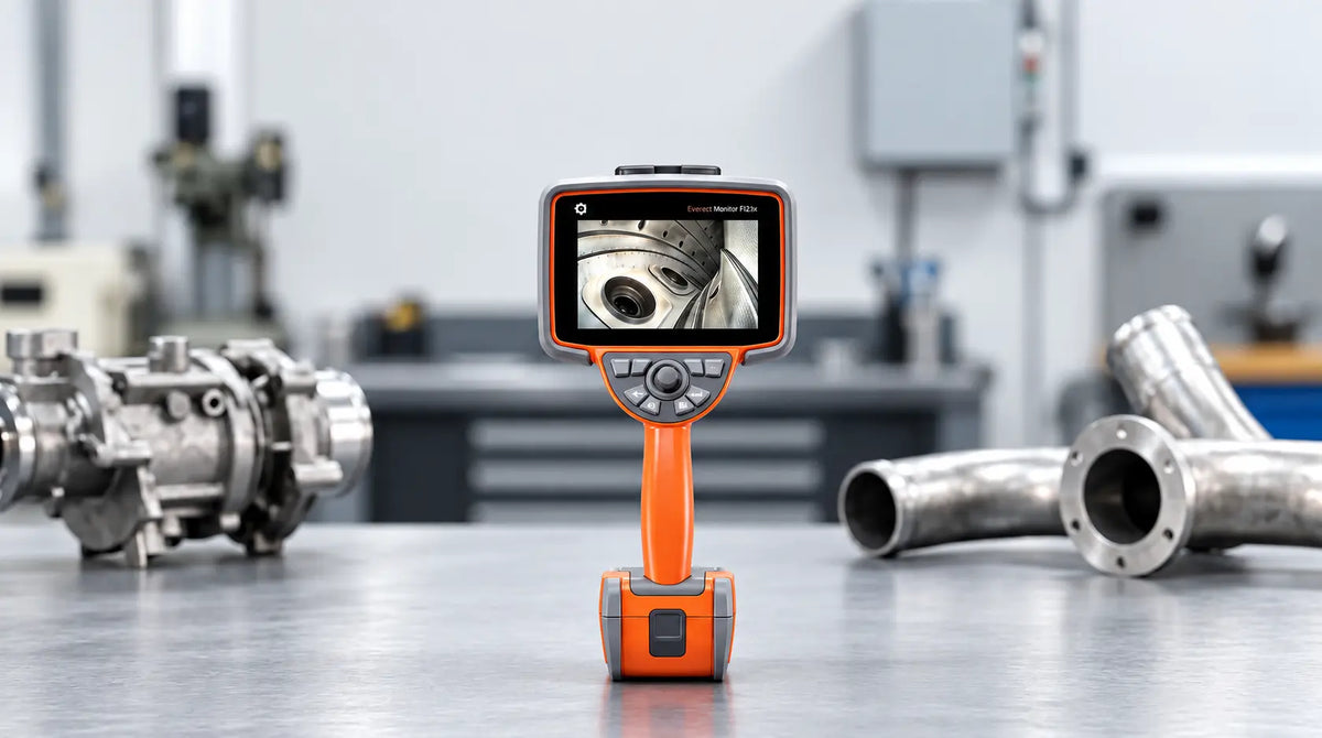 QuickChange Probes Reduce Downtime During Industrial Borescope Inspections