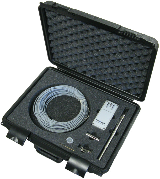 Motorized Foreign Object and Material Gripper tool with case and cables