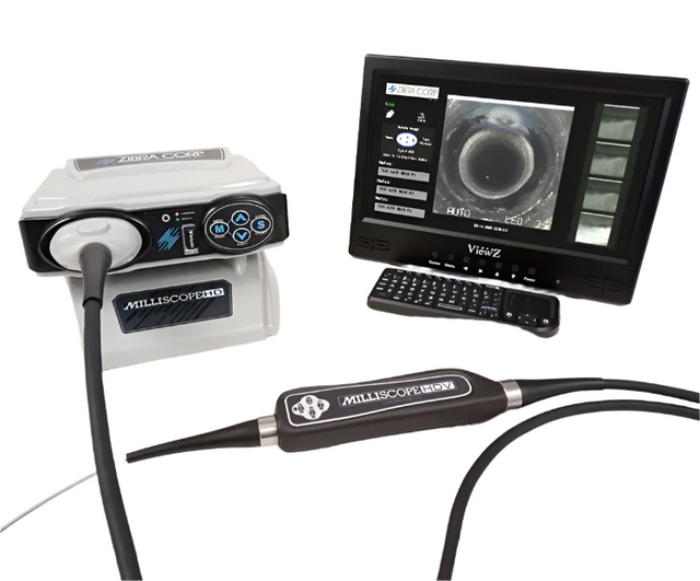 Milliscope HDV small diameter videoscope for precision assembly inspection