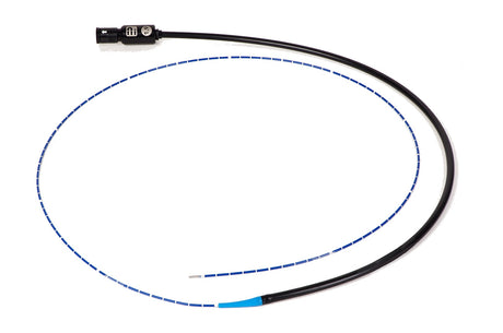 EndoInspect 1.9 mm coiled insertion tube with connector labeled 1.9 on white background.