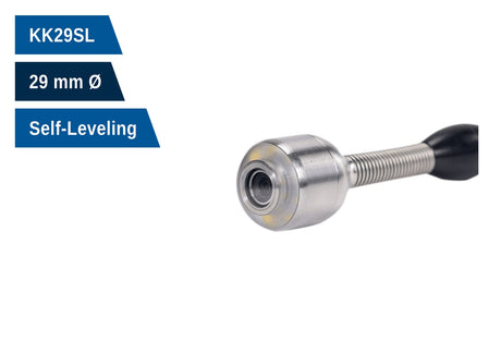 minCam KK29SL 29 mm self-leveling camera head with 512 Hz sonde