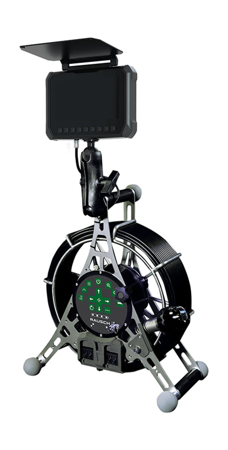 minCam MC360 Compact pan and tilt push camera with reel and detachable 7 inch control unit
