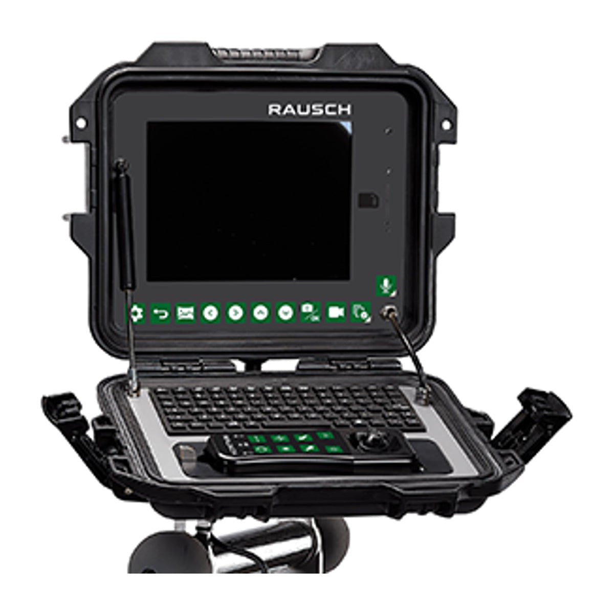 minCam MC360 8.4 inch sunlight-readable control unit with joystick remote