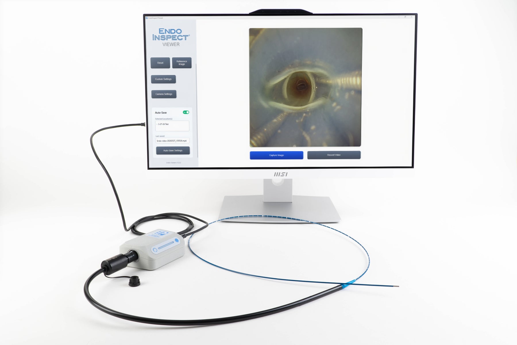 EndoInspect USB system with EndoInspect Viewer software