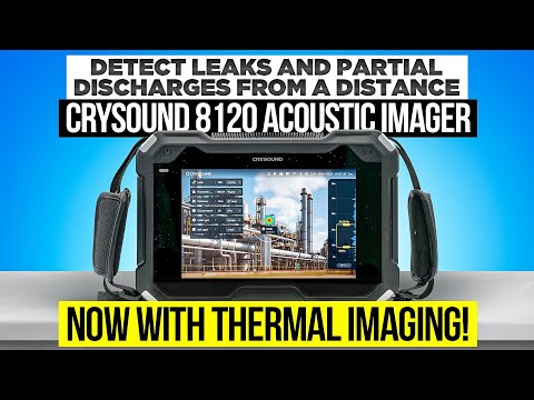 CRYSOUND 8124 Acoustic Imaging Camera (200 mics, 2k-100khz)