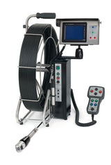 Ritec pan and tilt pipe inspection camera system with  165 ft push cable and 2 inch camera head