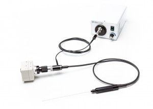 Super thin Milliscope II with Milliwand hand piece for ergonomic inspections